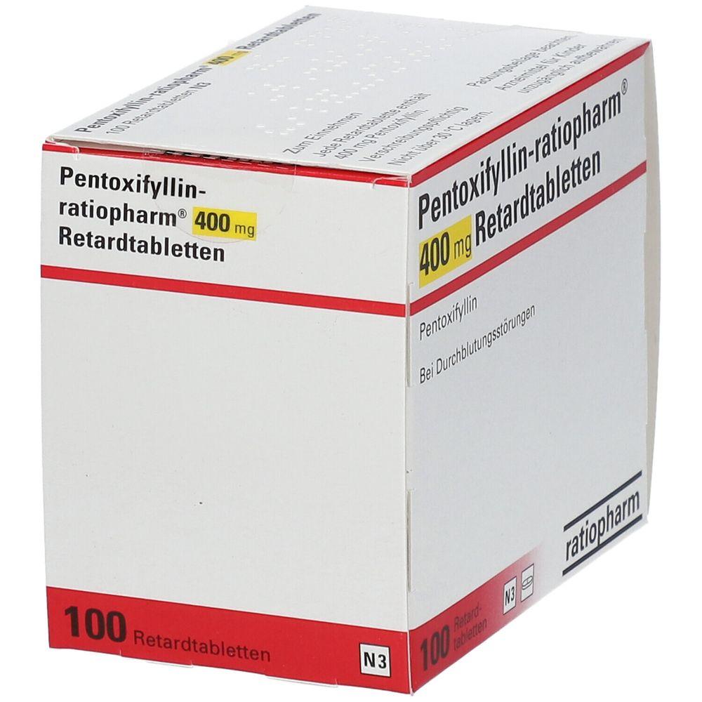 Pentoxifyllin Ratiopharm Mg St Shop Apotheke