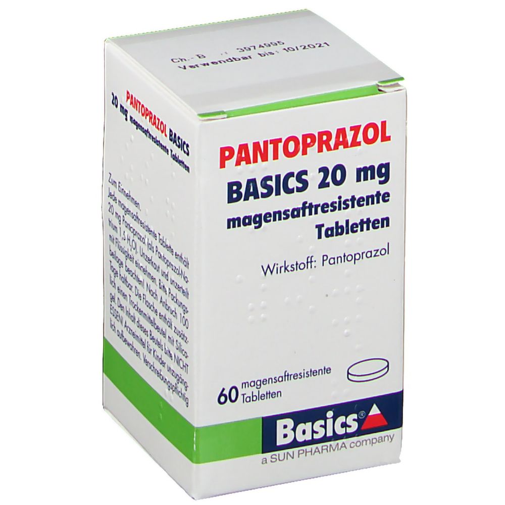 Pantoprazol Basics Mg St Shop Apotheke