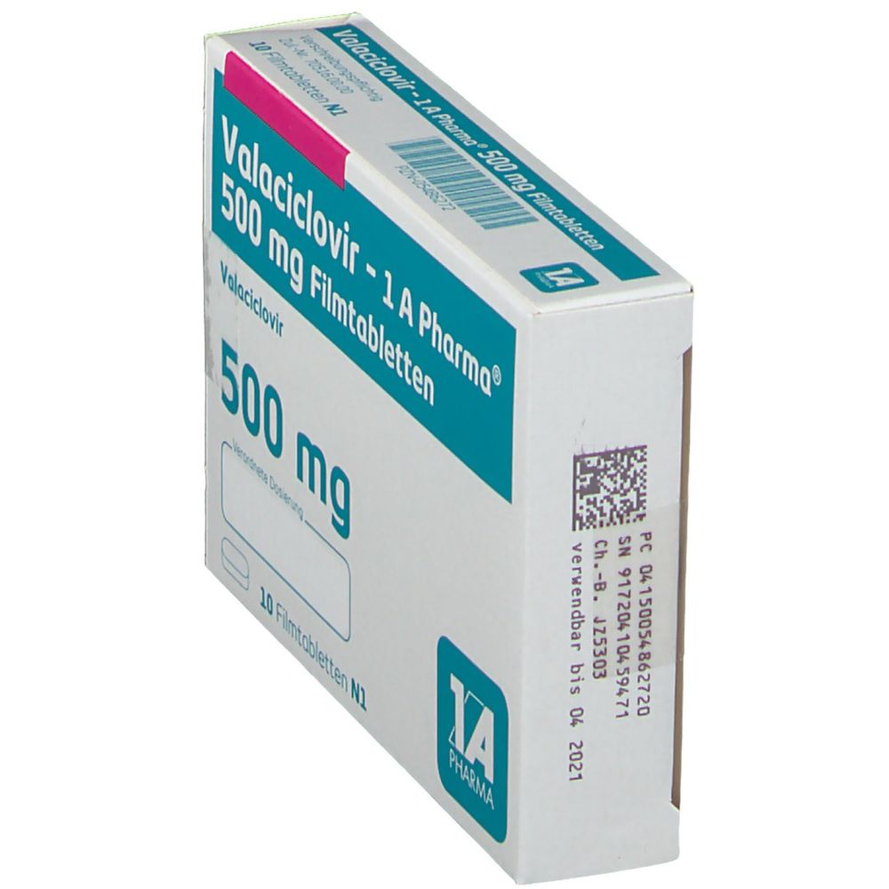 Valaciclovir A Pharma Mg St Shop Apotheke