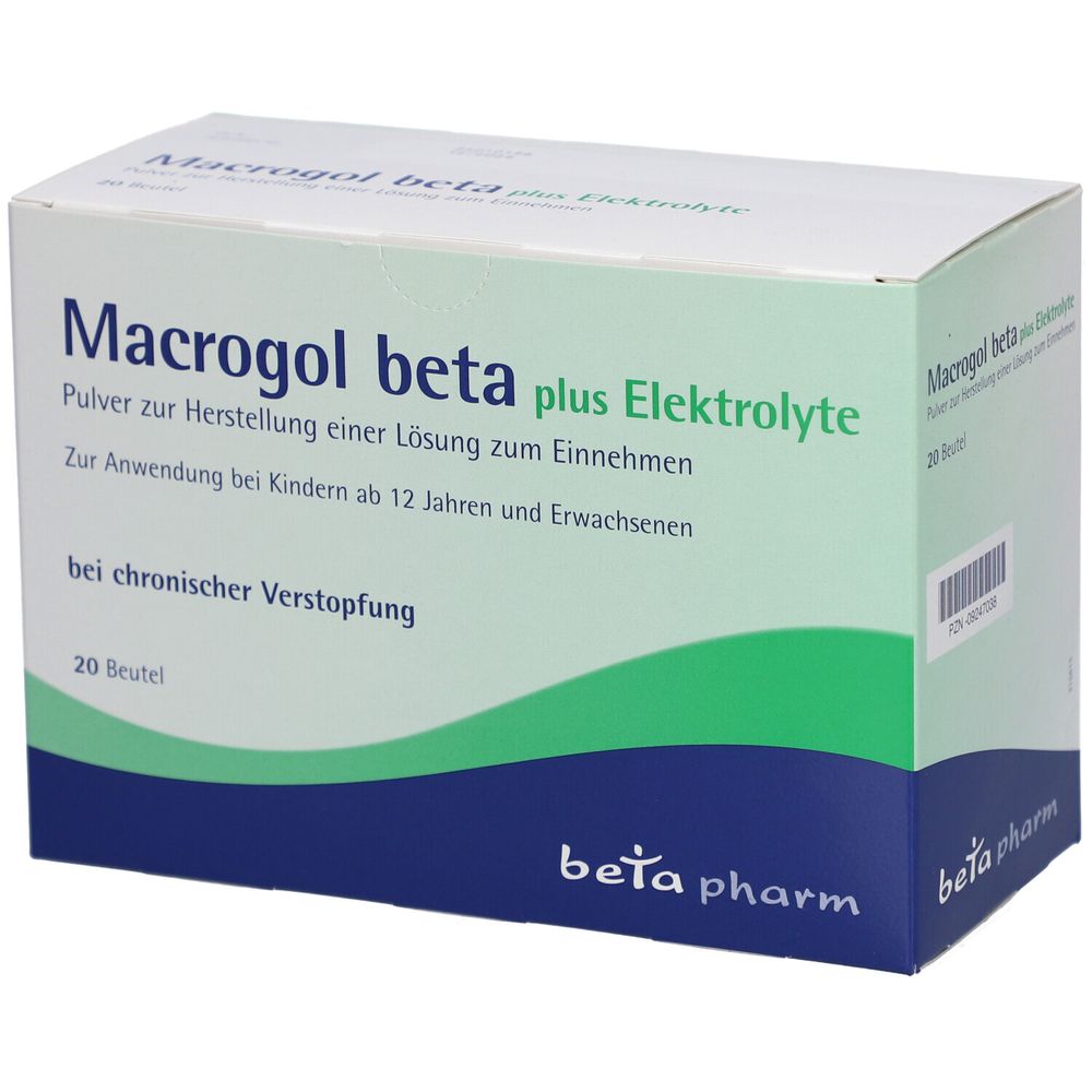 Macrogol Beta Plus Elektrolyte Pulver St Shop Apotheke