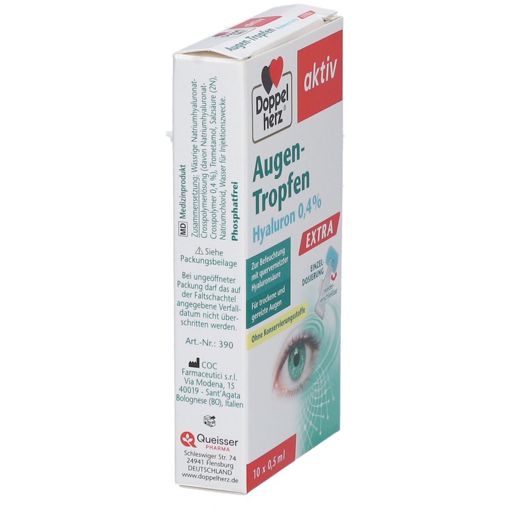 Doppelherz Augentropfen Hyaluron Extra X Ml Shop Apotheke