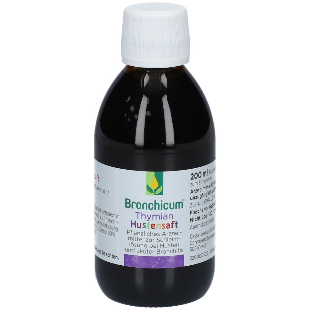 Bronchicum Thymian Hustensaft Ml Shop Apotheke