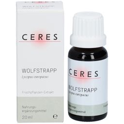 Ceres Wolfstrapp Lycopus Europaeus Extrakt Tropfen Ml Shop Apotheke