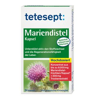 Tetesept Mariendistel Kapseln St Shop Apotheke