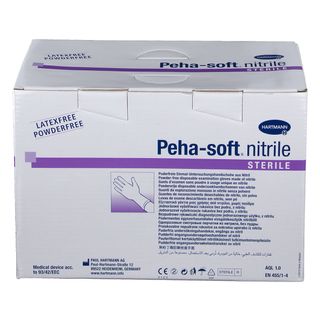 Peha Soft Nitrile Puderfrei Steril Untersuchungshandschuhe Gr L