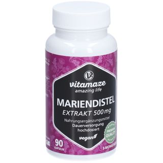 Vitamaze Mariendistel Mg Extrakt Hochdosiert St Shop Apotheke