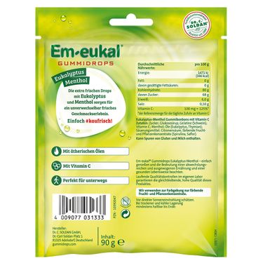 Em Eukal Gummidrops Eukalyptus Menthol G Shop Apotheke