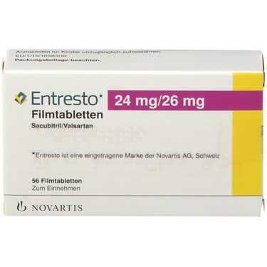 Entresto 24 Mg 26 Mg 56 St Mit Dem E Rezept Kaufen Shop Apotheke