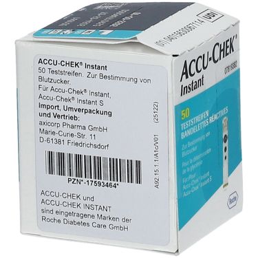 Accu Chek Instant Teststreifen X St Shop Apotheke