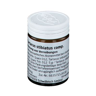 Tartarus Stibiatus Comp 20 G Shop Apotheke