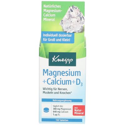 Kneipp Magnesium Calcium D Tabletten St Shop Apotheke