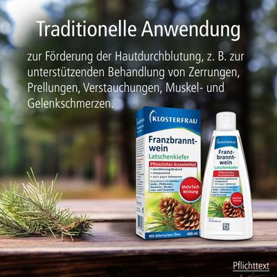 Klosterfrau Mobilind Franzbranntwein Latschenkiefer Ml Shop Apotheke