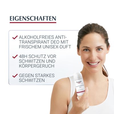 Eucerin Anti Transpirant H Roll On Deo Roller Gegen Starkes