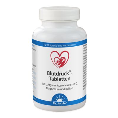 Dr Jacob S Blutdruck Tabletten L Arginin Acerola Vitamin C Magnesium