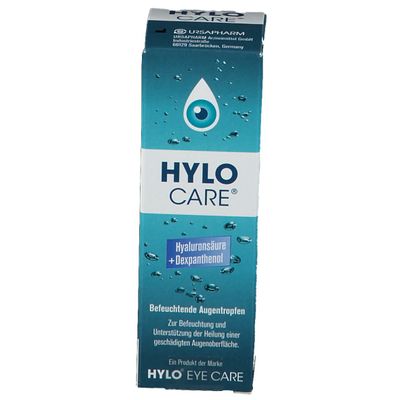 HYLO CARE Augentropfen Hyaluronsäure Dexpanthenol 10 ml Shop Apotheke