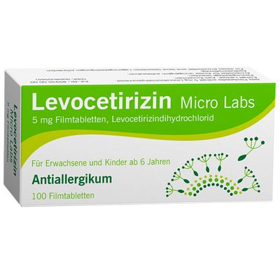 Levocetirizin Micro Labs 5 Mg 100 St Shop Apotheke