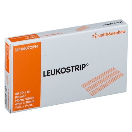 LEUKOSTRIP Wundnahtstreifen 4 0 Mm X 38 Mm Steril 10x8 St Shop Apotheke