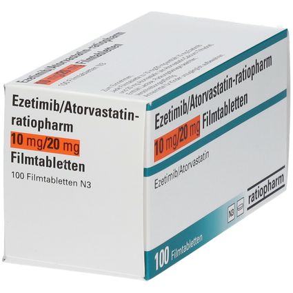 Ezetimib Atorvastatin Ratiopharm Mg Mg St Shop Apotheke