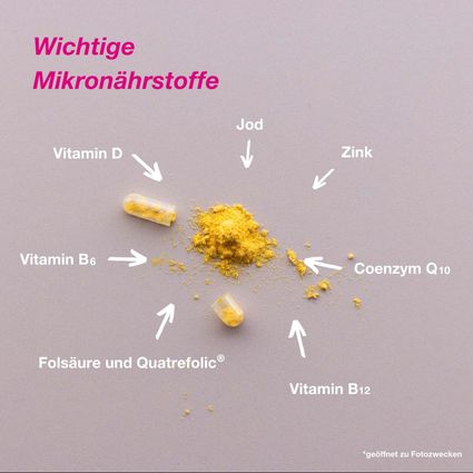 Orthomol Natal pre Kapseln wichtige Mikronährstoffe bei Kinderwunsch