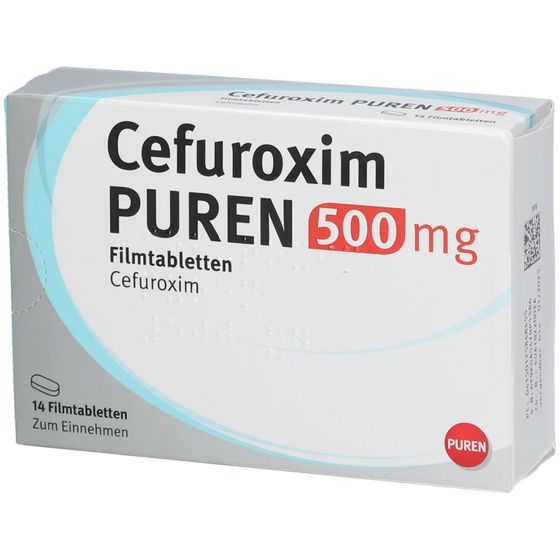 Cefuroxim PUREN 500 Mg 14 St Shop Apotheke