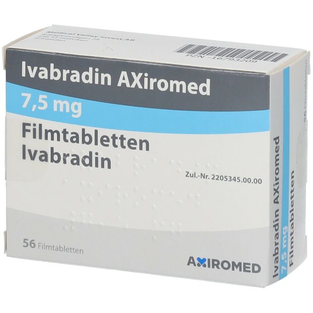 IVABRADIN AXiromed 7 5 Mg Filmtabletten 56 St Shop Apotheke