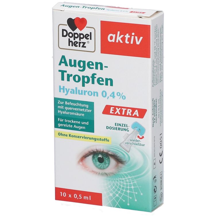 Doppelherz Augentropfen Hyaluron Extra X Ml Shop Apotheke