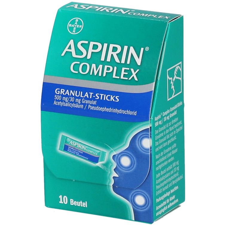 Aspirin Complex Granulat Sticks Mg Mg St Shop Apotheke