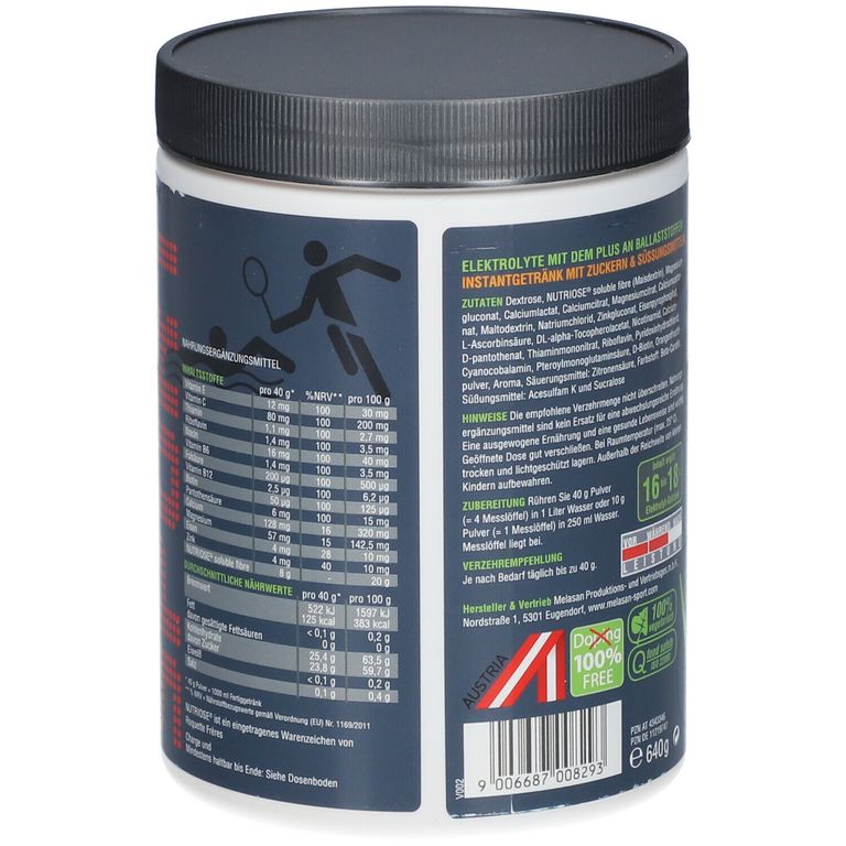 MELASAN SPORT NUTRIOSE 640 G Shop Apotheke