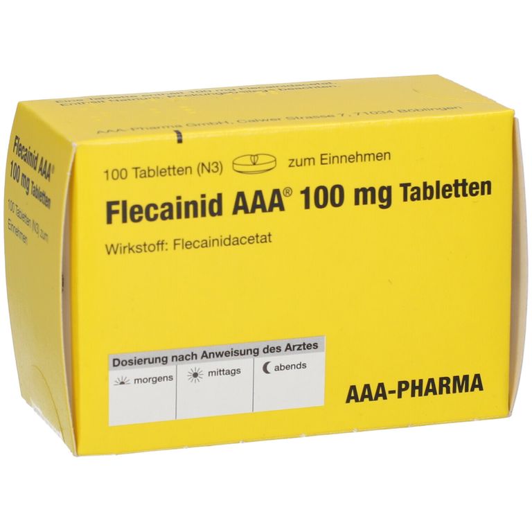 Flecainid AAA 100 Mg 100 St Mit Dem E Rezept Kaufen Shop Apotheke