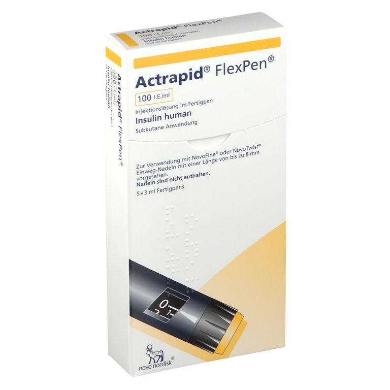 Actrapid Flexpen I E Ml X Ml Mit Dem E Rezept Kaufen Shop