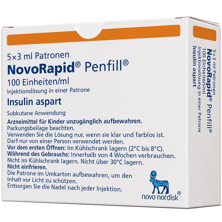 Novorapid Penfill Einheiten Ml X Ml Mit Dem E Rezept Kaufen