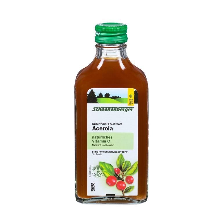 Schoenenberger Acerola naturtrüber Fruchtsaft 200 ml Shop Apotheke