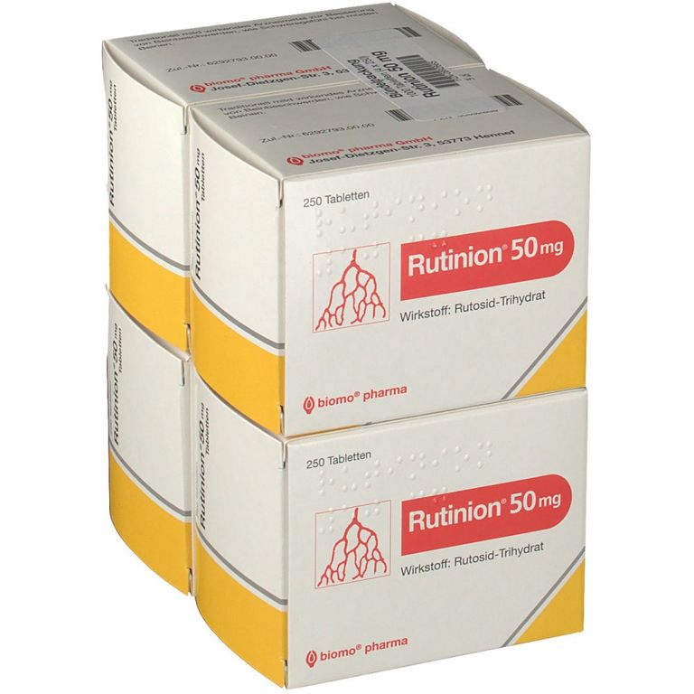 Rutinion 50 Mg 4x250 St Shop Apotheke