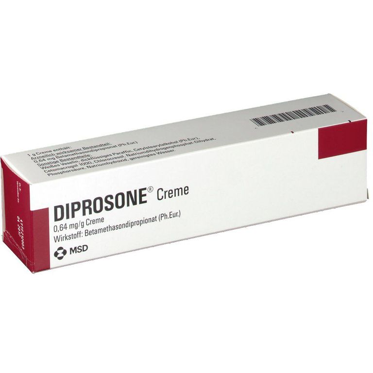 DIPROSONE Creme 0 64 Mg G 50 G Mit Dem E Rezept Kaufen Shop Apotheke