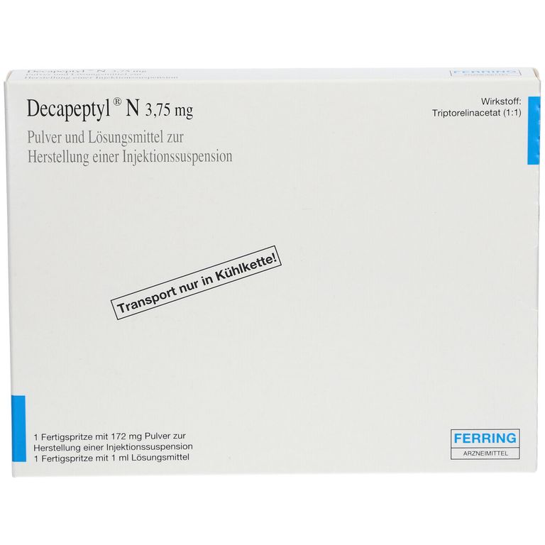 Decapeptyl N Mg St Mit Dem E Rezept Kaufen Shop Apotheke