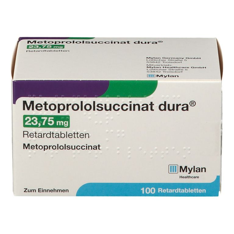 Metoprololsuccinat Dura 23 75 Mg 100 St Mit Dem E Rezept Kaufen Shop