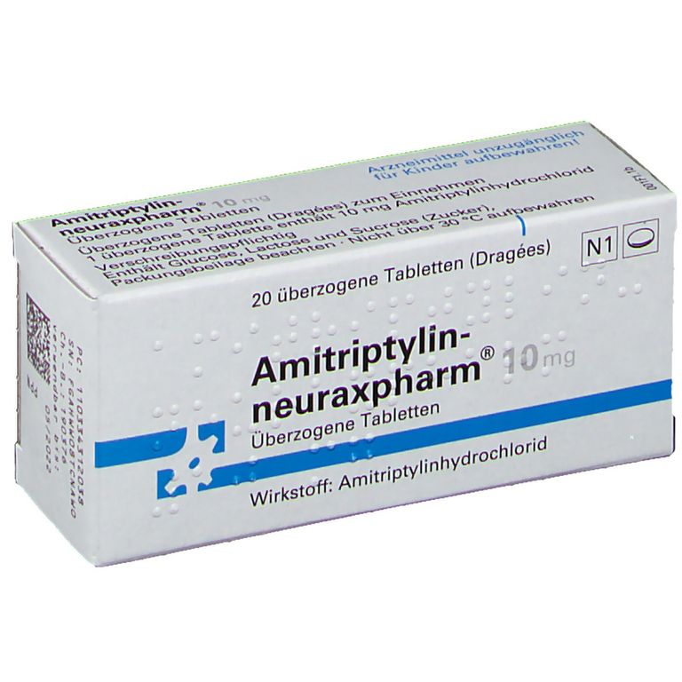 Amitriptylin Neuraxpharm Mg St Mit Dem E Rezept Kaufen Shop