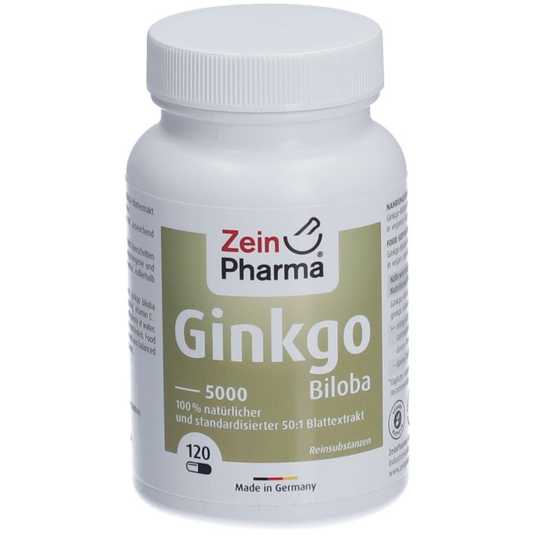 ZeinPharma Ginkgo Biloba Kapseln 100 Mg 120 St Shop Apotheke