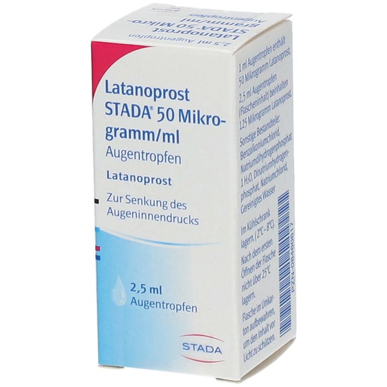 Latanoprost STADA 50 Ug Ml 2 5 Ml Mit Dem E Rezept Kaufen Shop Apotheke