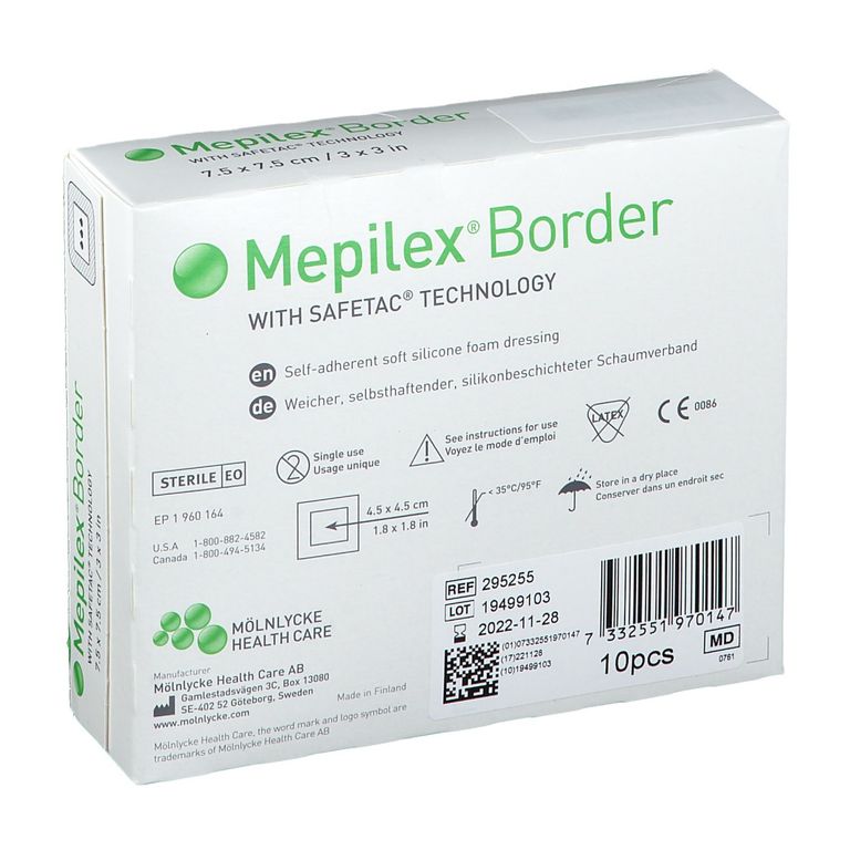 Mepilex Border Schaumverband X Cm St Shop Apotheke