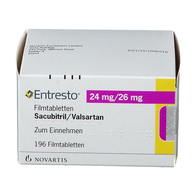 Entresto 24 Mg 26 Mg 196 St Mit Dem E Rezept Kaufen Shop Apotheke