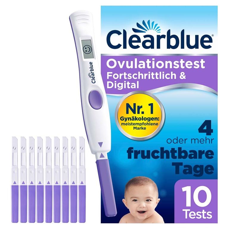 Clearblue Ovulationstest Fortschrittlich Digital 10er 10 St Shop