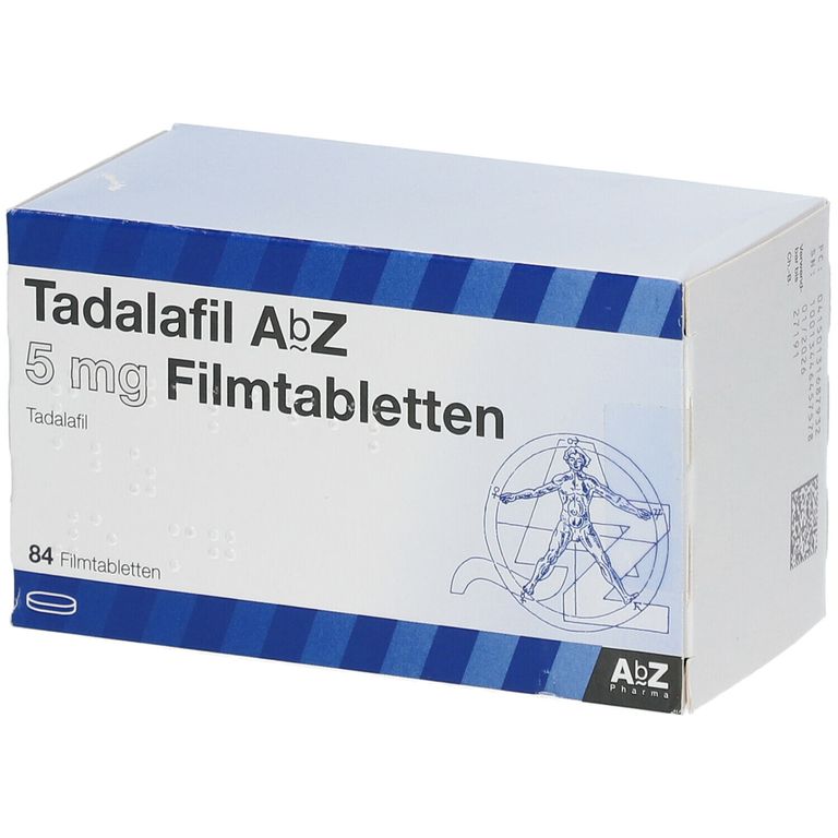 Tadalafil AbZ 5 Mg 84 St Shop Apotheke