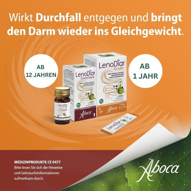 LenoDiar Erwachsene Kapseln Bei Durchfall 20 St Shop Apotheke