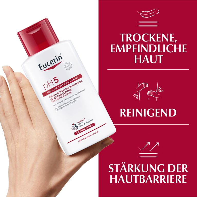 Eucerin Ph Waschlotion F R K Rper Gesicht Und H Nde Bietet