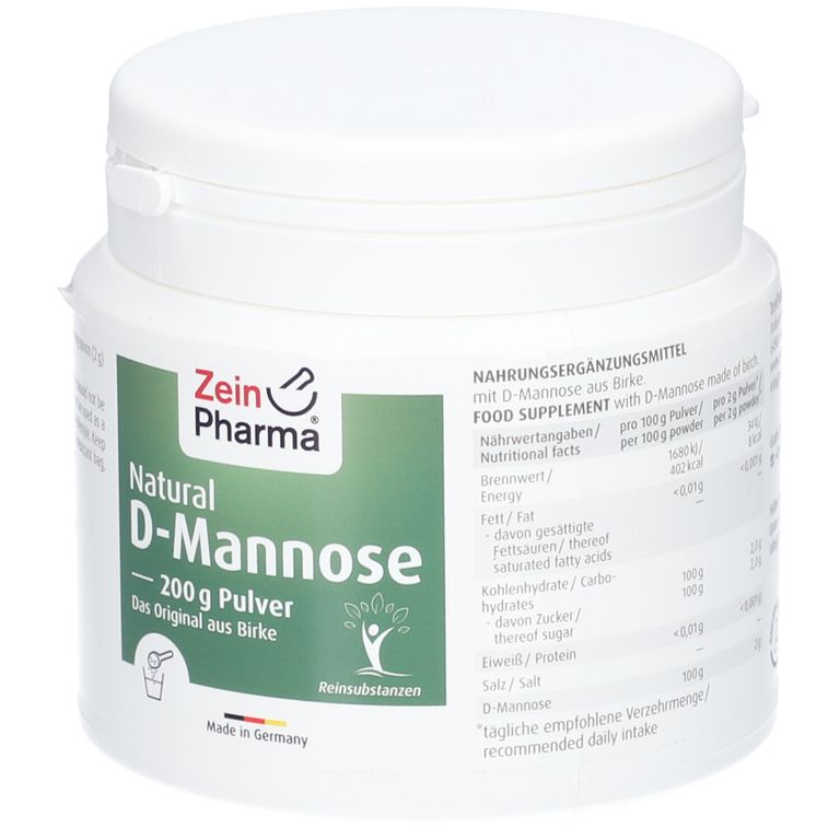 ZeinPharma Natural D Mannose Pulver 200 G Shop Apotheke