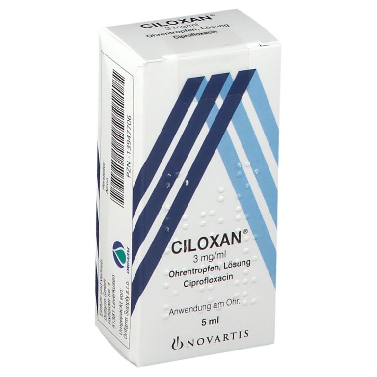 Ciloxan Mg Ml Ohrentropfen Ml Mit Dem E Rezept Kaufen Shop Apotheke