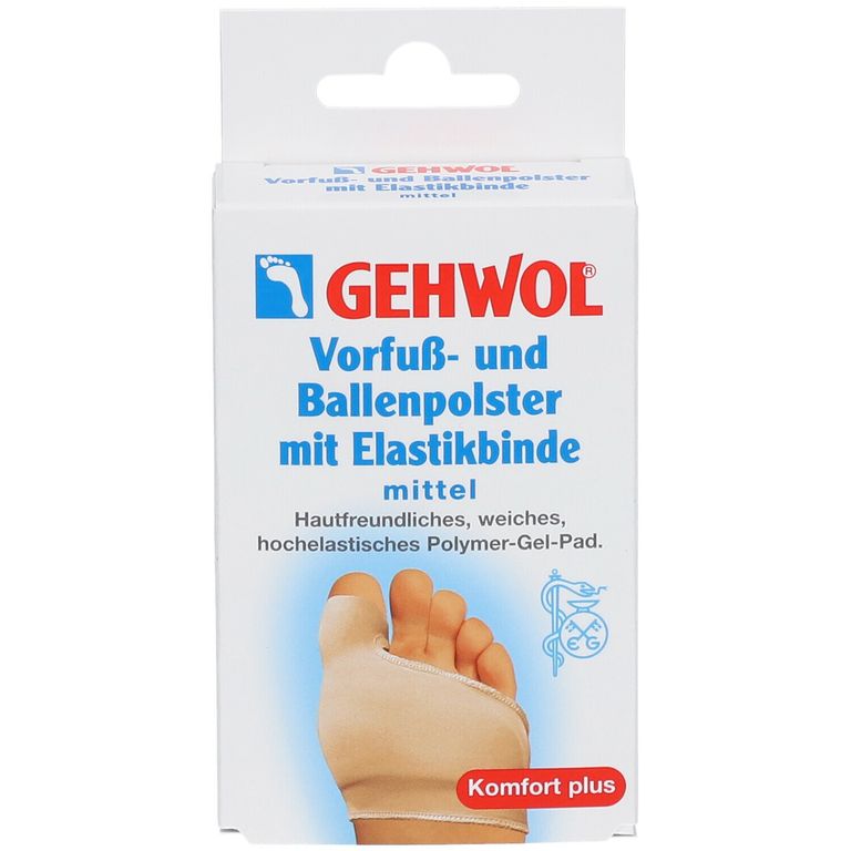 Gehwol Vorfu Und Ballenpolster Mit Elastikbinde St Shop Apotheke