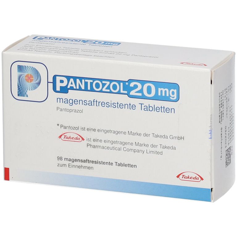 Pantozol 20 Mg 98 St Mit Dem E Rezept Kaufen Shop Apotheke