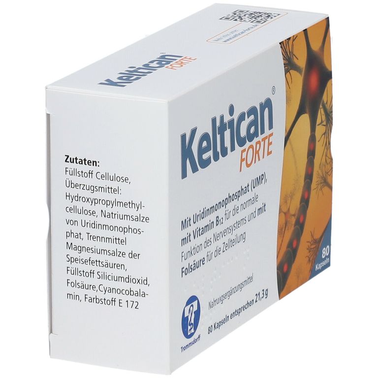 Keltican Forte Kapseln Mit Uridinmonophosphat Ump Vitamin B Und